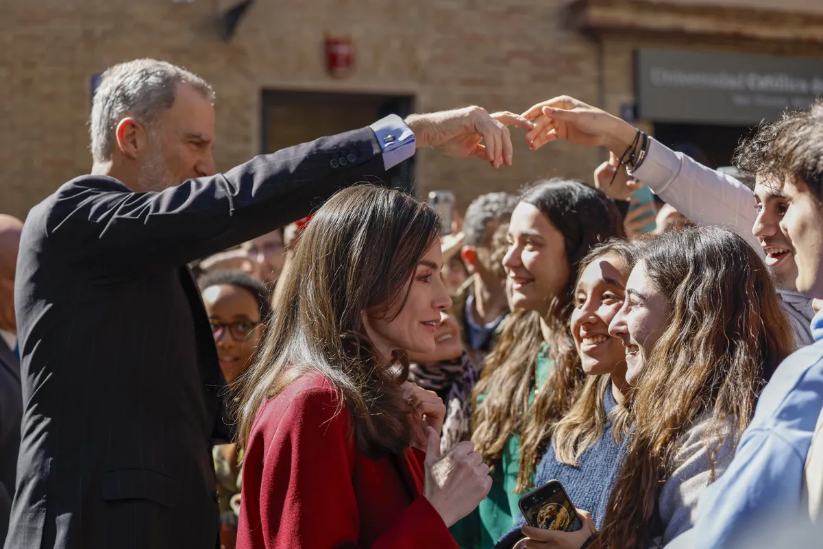 Felipe y Letizia han vuelto hoy a Valencia.