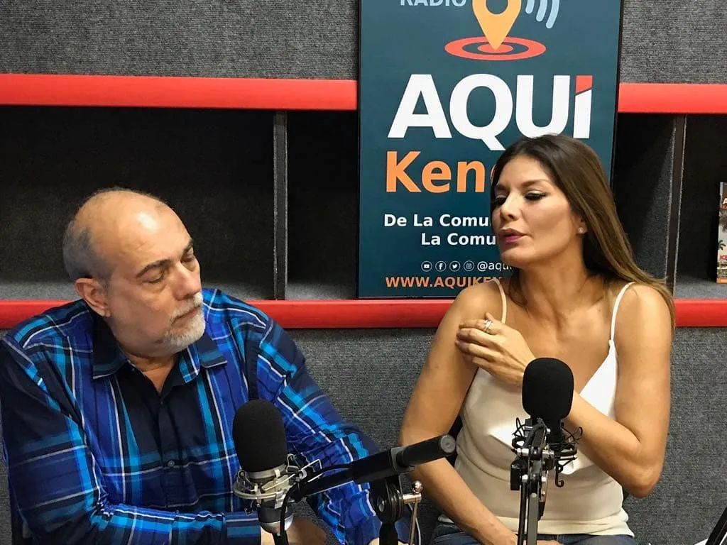 Ivonne Reyes y su exmarido, Mickey Mata, en una imagen de redes sociales.