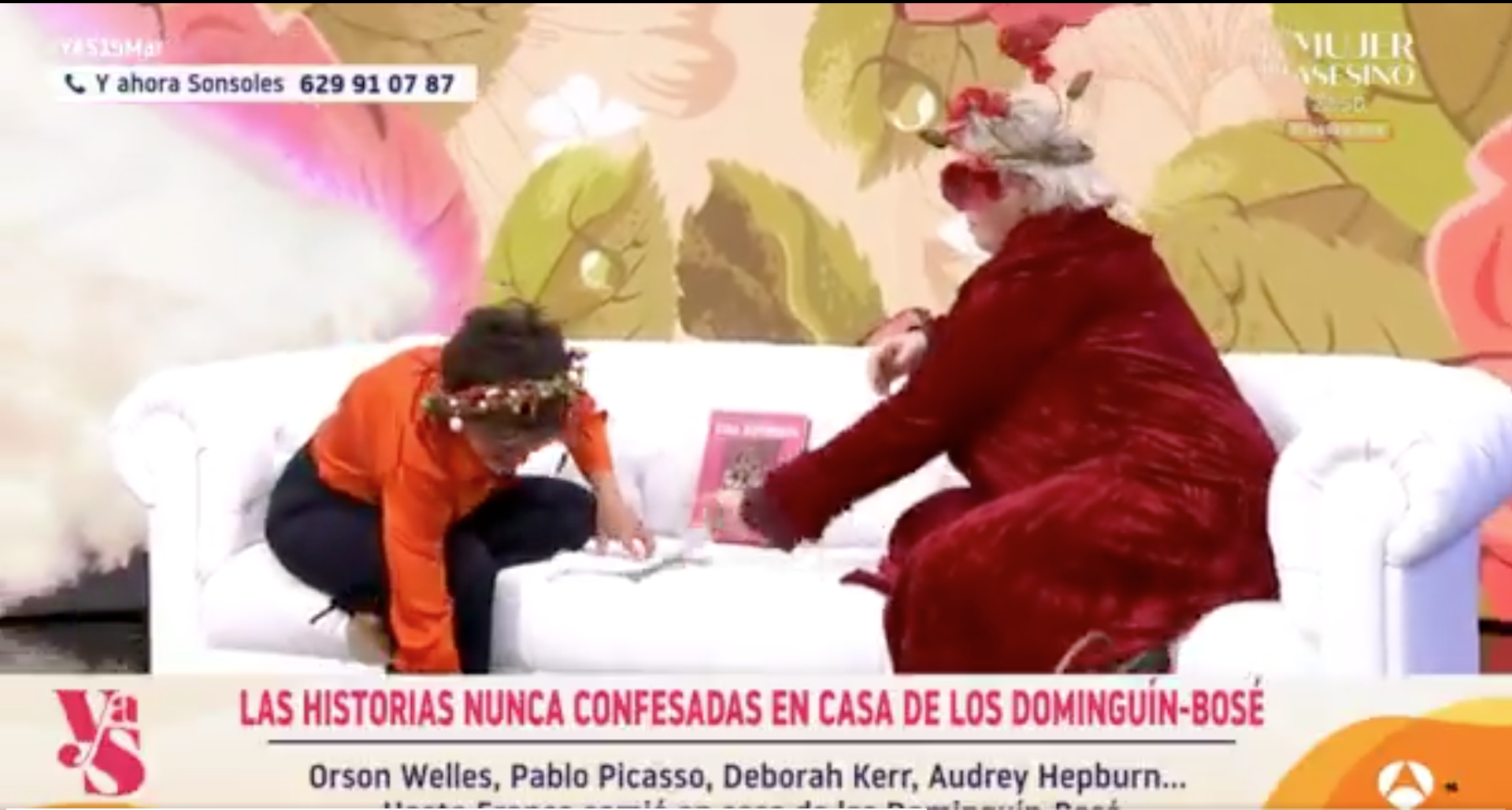 Lucía Dominguín y Sonsoles Ónega: su incómodo enfrentamiento en directo