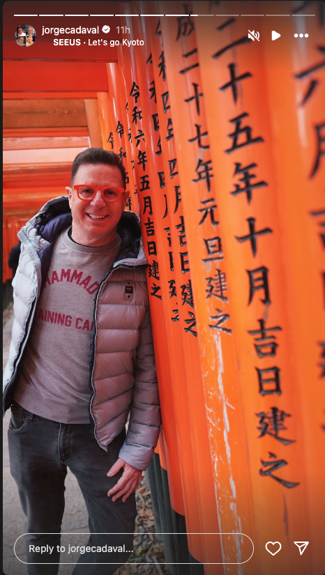 El loco viaje por Japón de Jorge Cadaval y su marido, Ken Appledorn: las mejores fotos