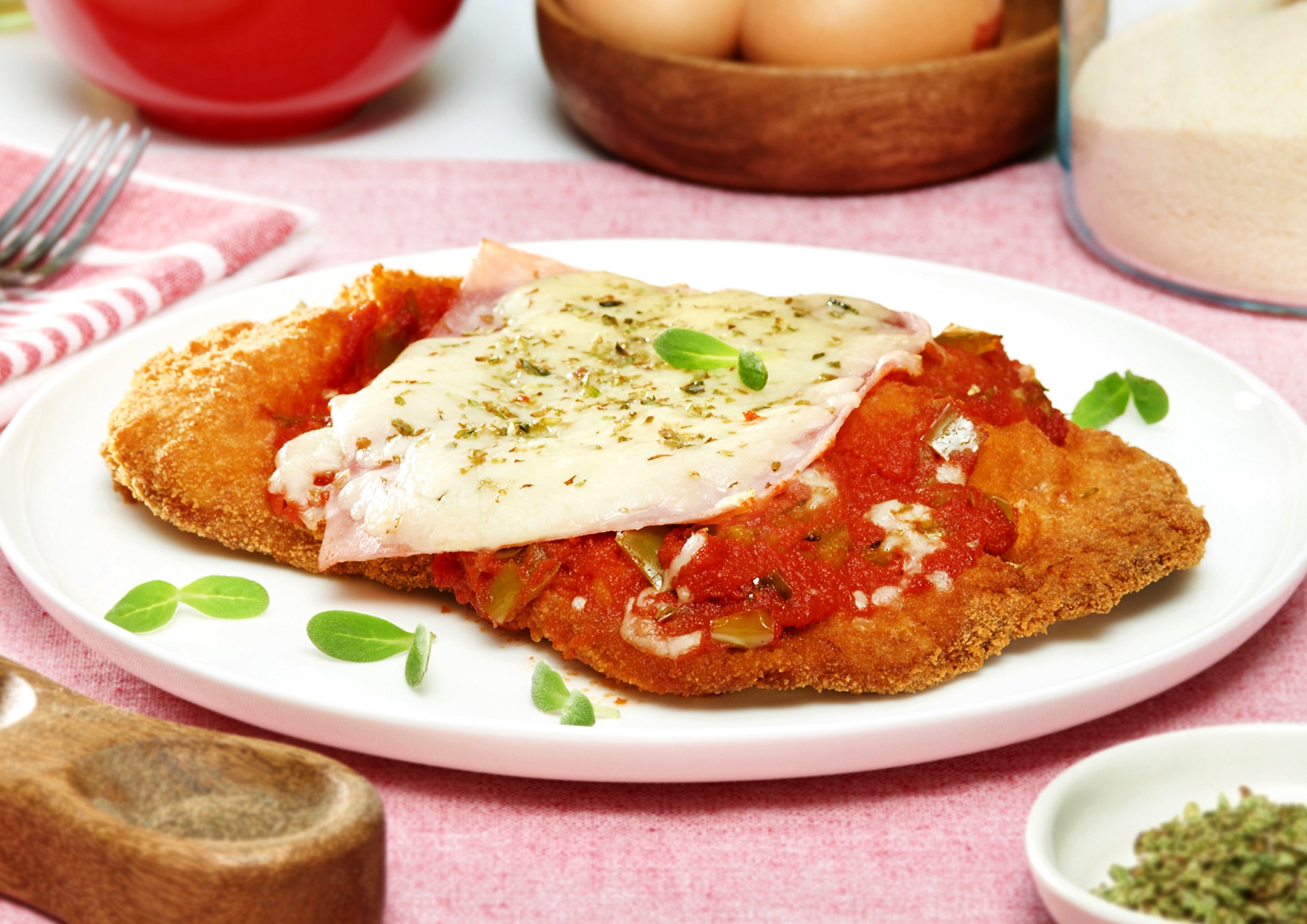 Milanesa De Ternera A La Napolitana