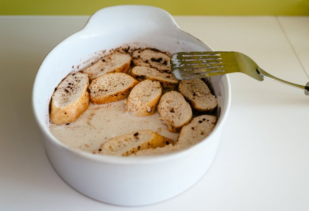 pan leche huevo torrijas