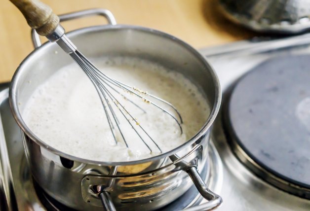 infusionar leche torrijas