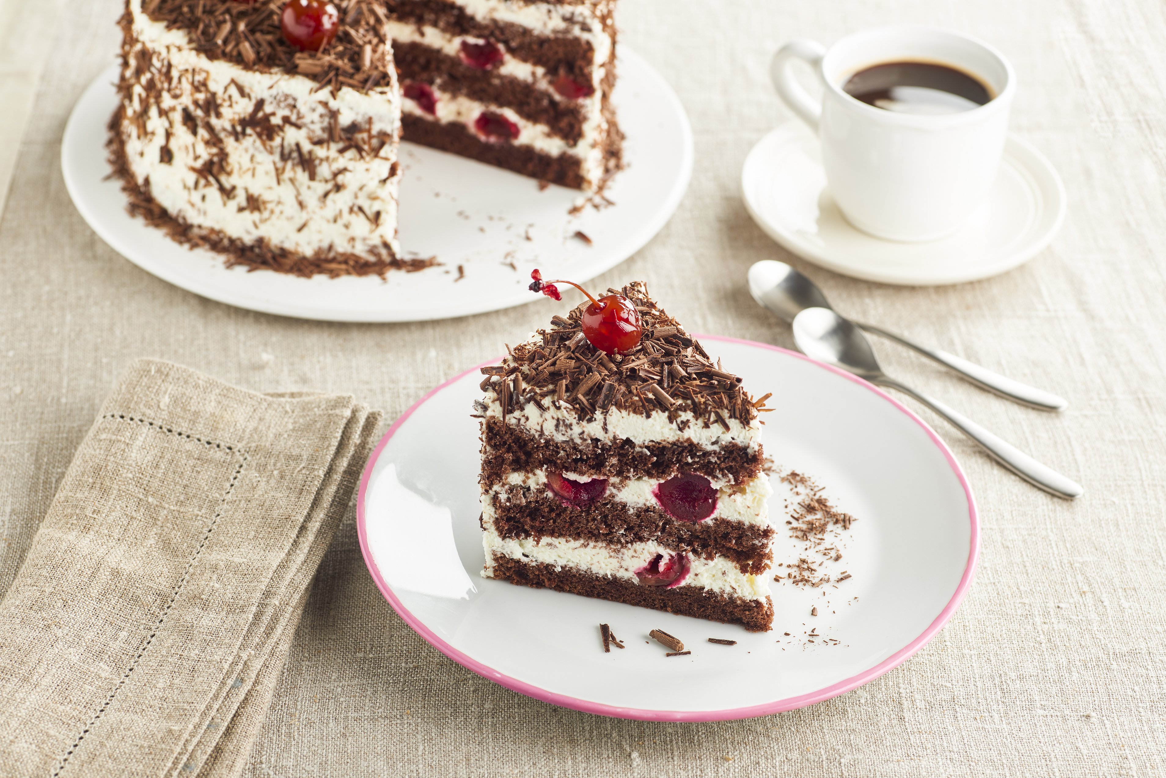 Tarta Selva Negra. Tarta Selva Negra Receta Fácil