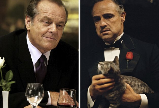 Jack Nicholson in% 22 The Godfather% 22